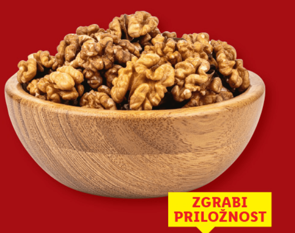 Orehova jedrca - Akcija v trgovini Lidl