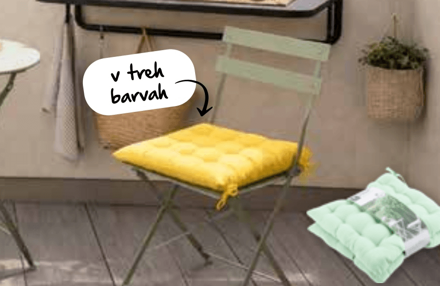 Sedežnik 2 kosa - Akcija u trgovini Spar