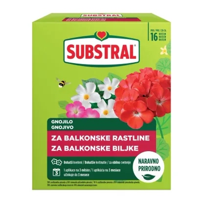 Substral gnojilo za balkonsko cvetje 650g - Akcija v trgovini Merkur