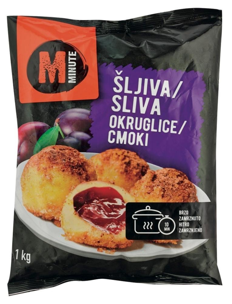 Slivovi cmoki Minute 1 kg - Akcija v trgovini Mercator