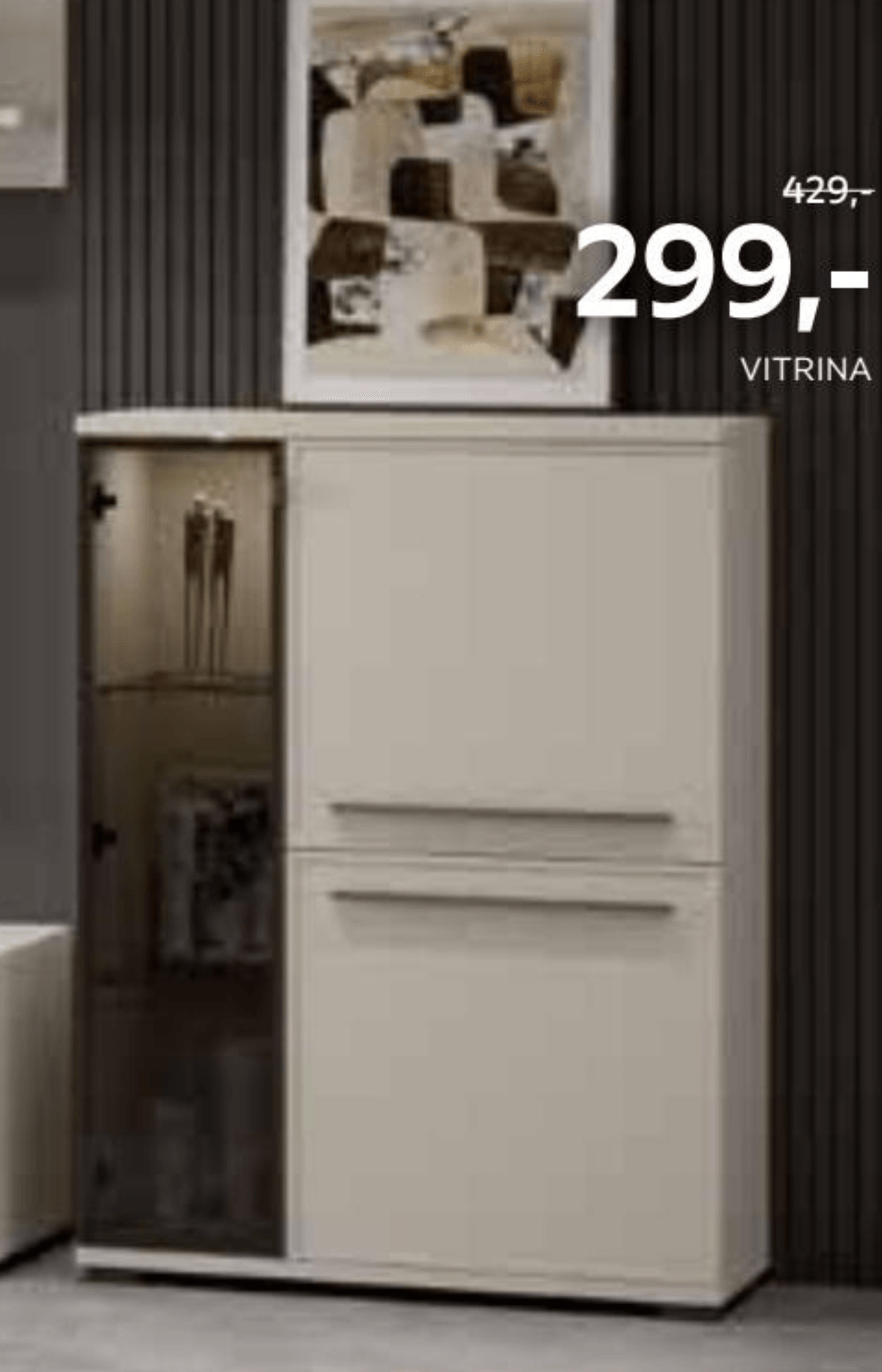 Vitrina - Akcija v trgovini Lesnina