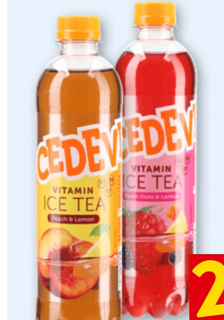 Cedevita vitaminski ledeni čaj 0,5 l ali 1,5 l - Akcija v trgovini Spar