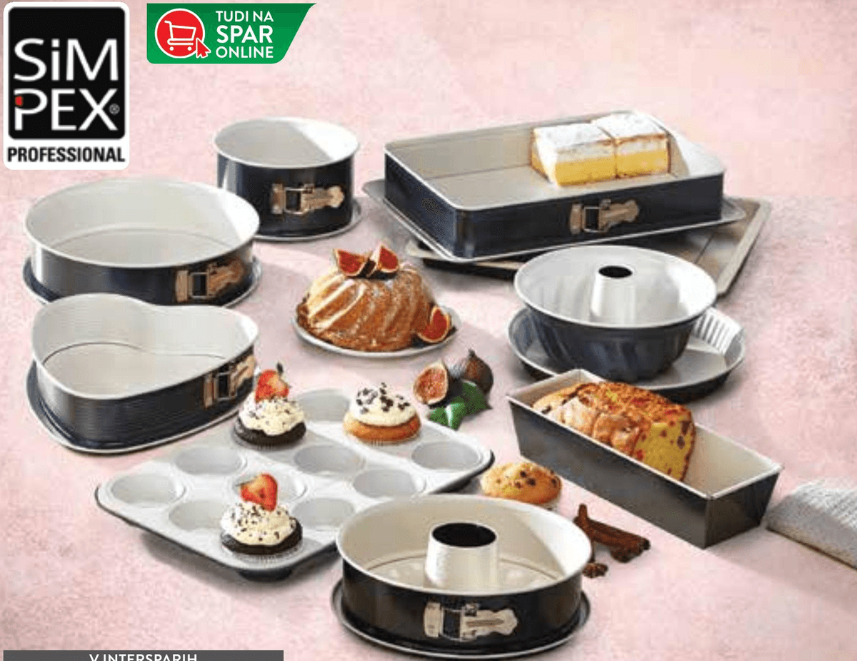 Pekač za torto 18 cm SIMPEX PROFESSIONAL - Akcija v trgovini Spar