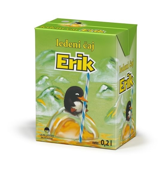 Ledeni čaj Erik 0,2 l Akcija v trgovini E.Leclerc