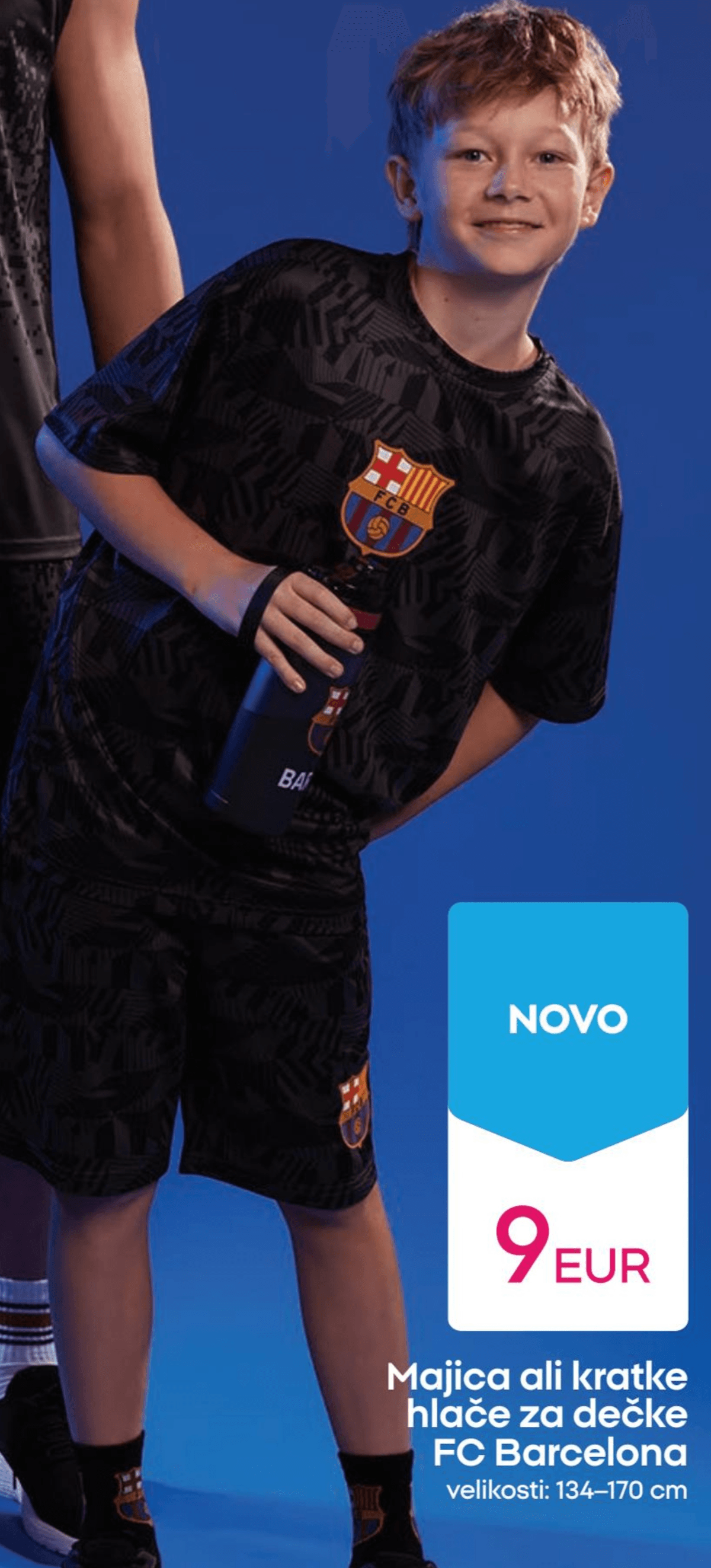 FC Barcelona Majica ali kratke hlače za dečke - Akcija v trgovini Pepco