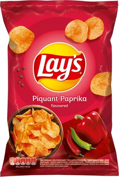 Čips Lay's Piquant Paprika 130 g - Akcija v trgovini Mercator