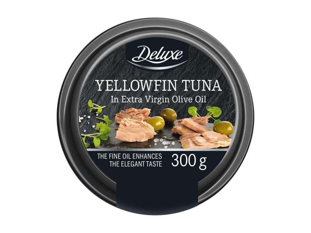 Deluxe Tuna v ekstra deviškem oljčnem olju 300 g - Akcija v trgovini Lidl