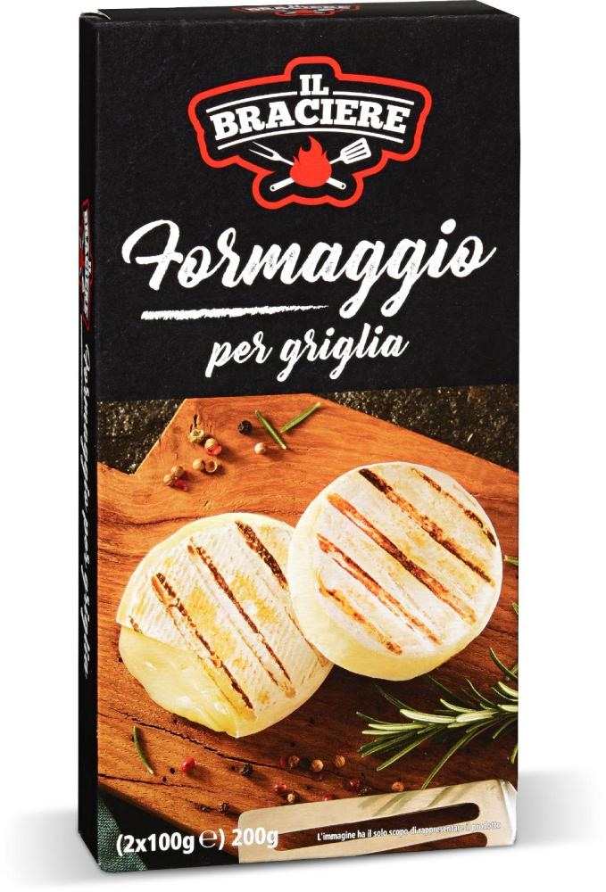BRACIERE Formaggio per griglia 2 x 100 g - Akcija v trgovini Eurospin