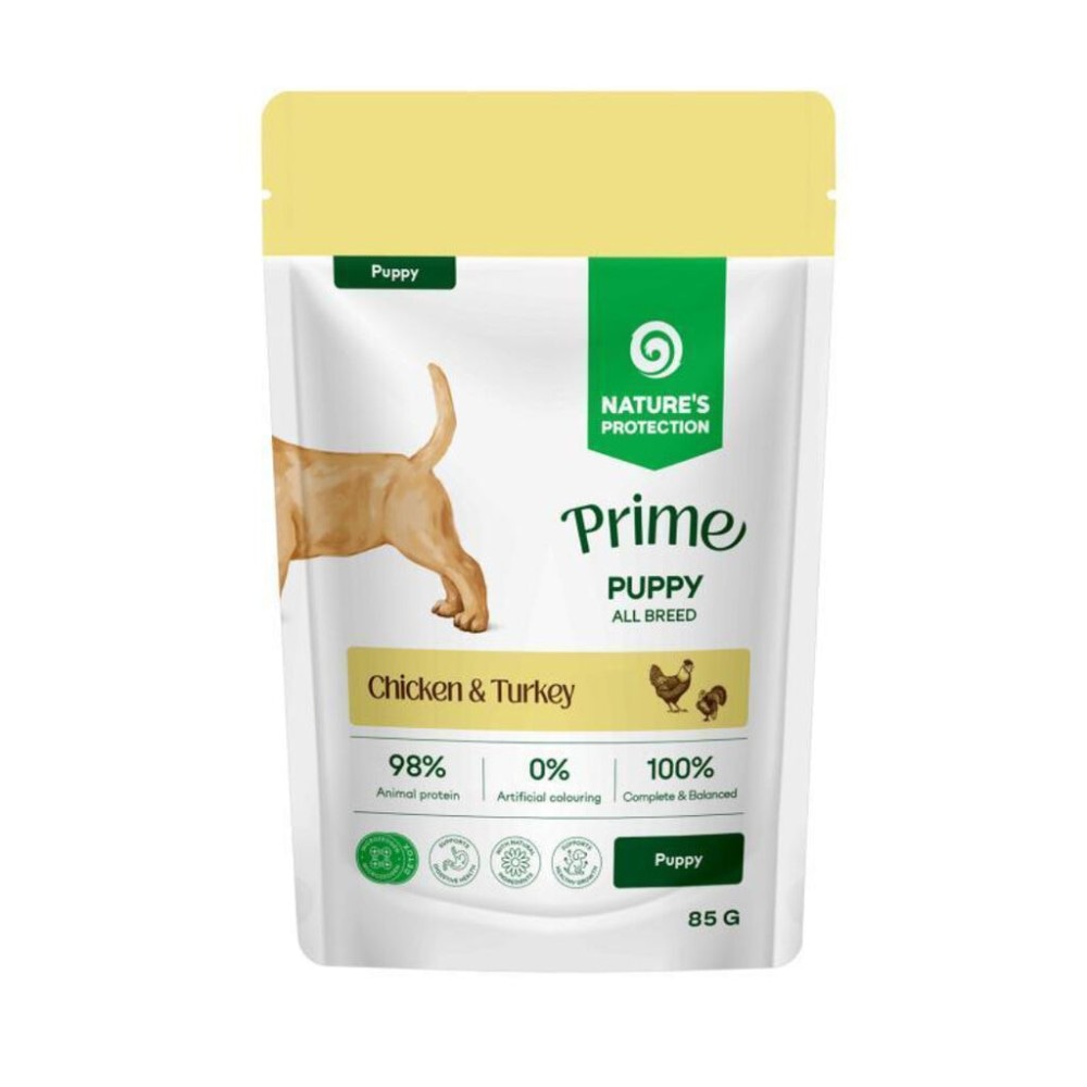 Mokra hrana za pse in mačke Prime Nature's Protection 85 g Akcija v trgovini E.Leclerc