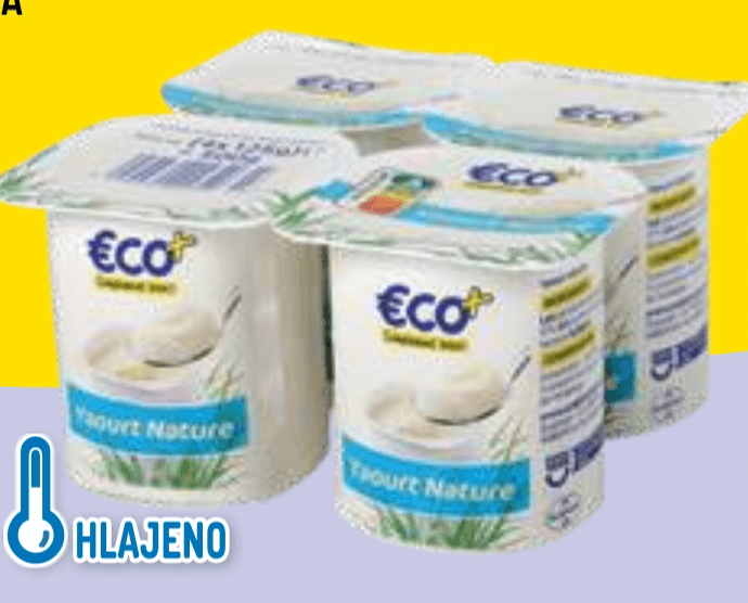 Naravni jogurt 500 g Eco - Akcija v trgovini E.Leclerc