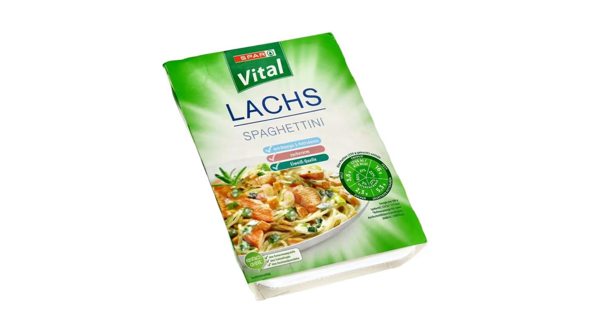 Špageti z lososom 330 g SPAR Vital - Akcija v trgovini Spar