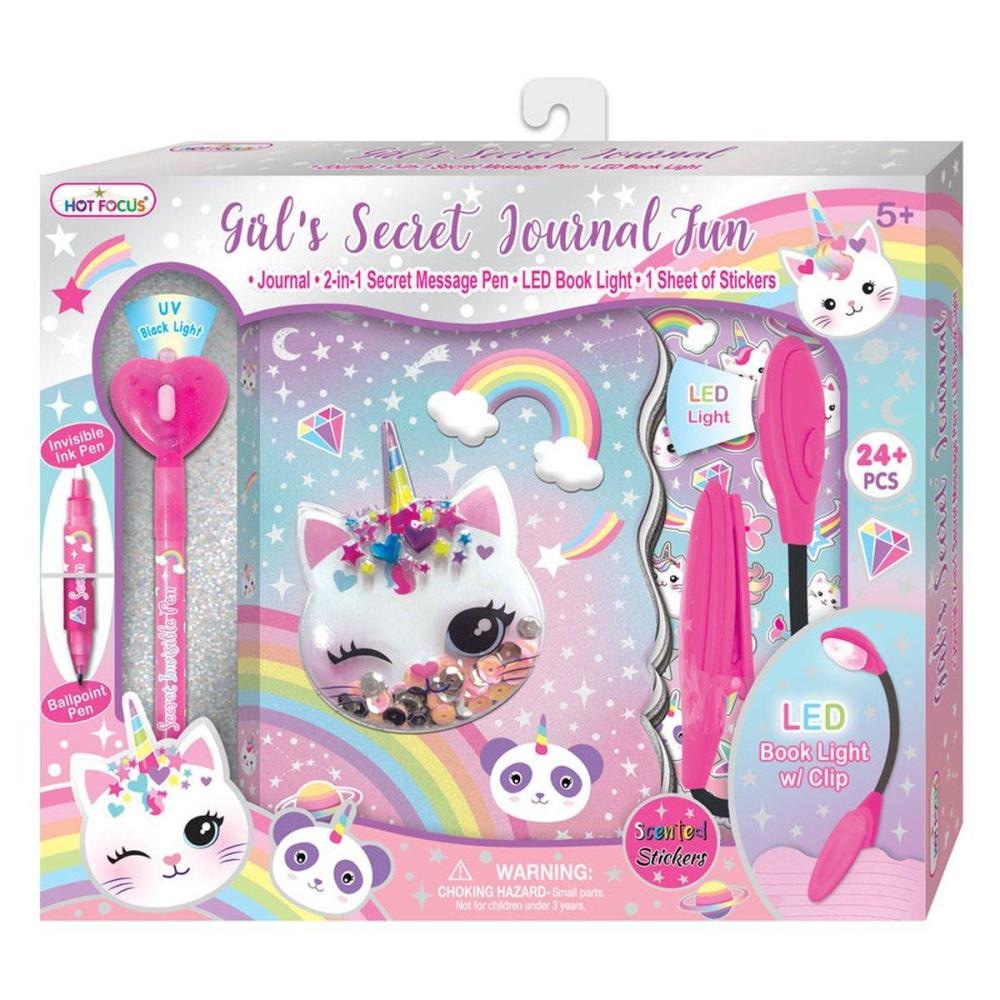 Dnevnik s čarobnim pisalom Hot Focus Secret Message - Akcija v trgovini Baby Center