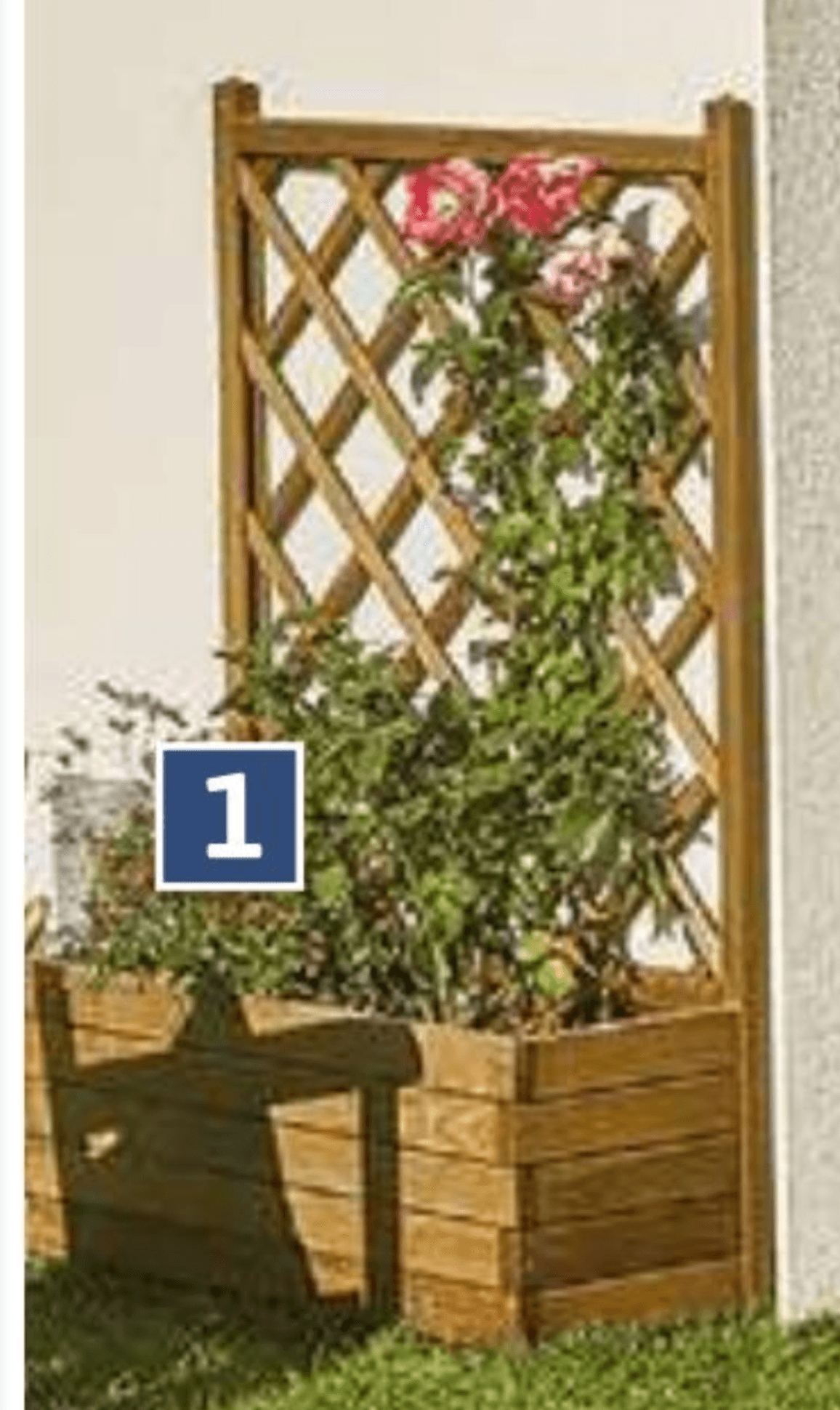 Korito za rože z oporo - Akcija v trgovini E.Leclerc