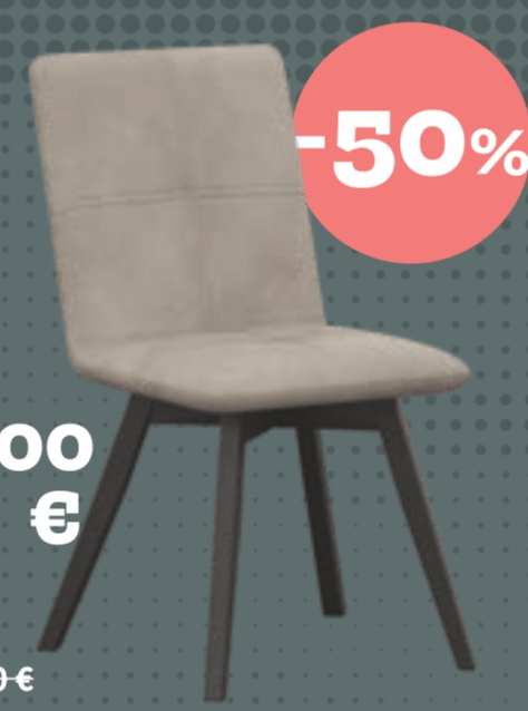 VITA stol 46.5 x 58 x 91 cm - Akcija v trgovini Prima