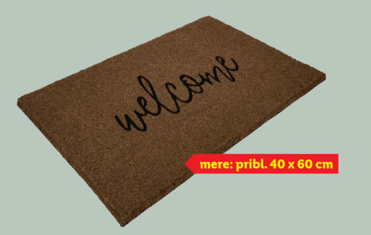 LIVARNO Predpražnik iz kokosa LIVARNO home - Akcija v trgovini Lidl