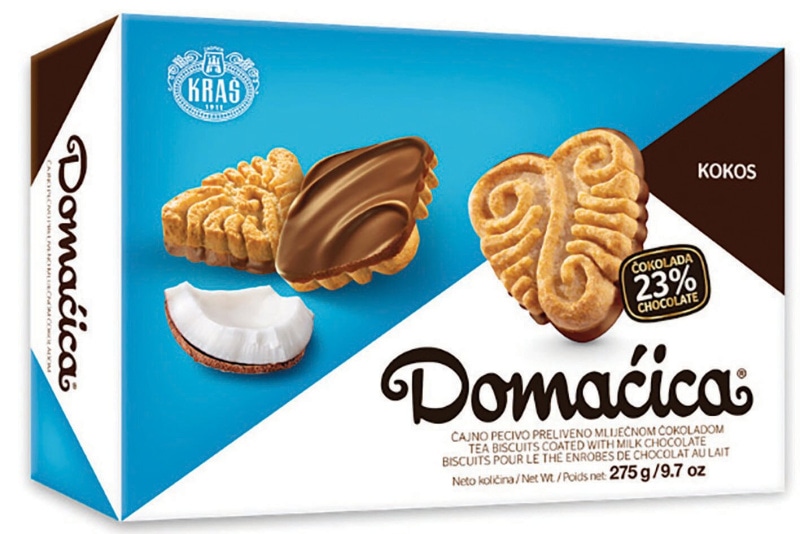 Keksi Domaćica original, 300 g, polnozrnati ali temni kokos, 275 g Kraš - Akcija u trgovini Mercator