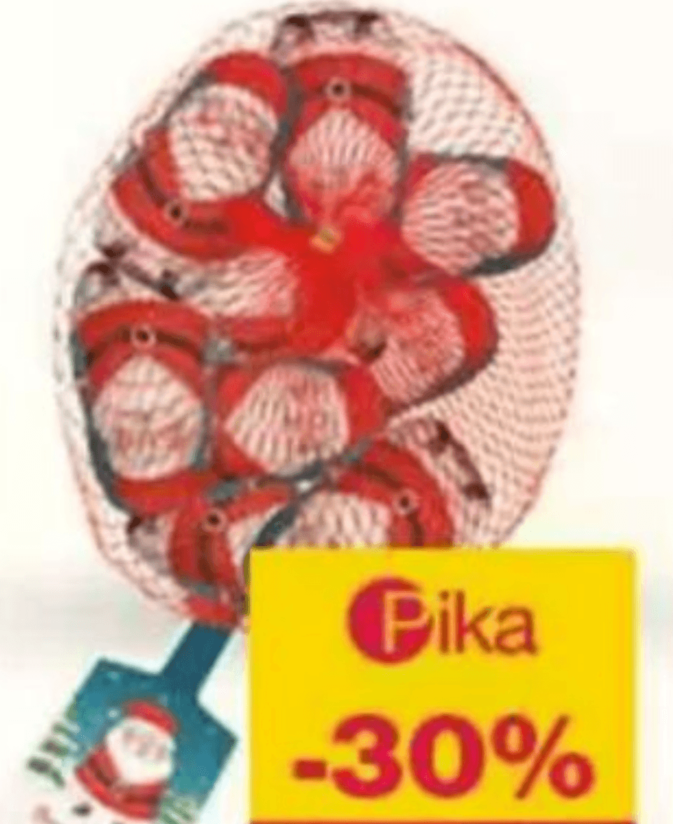 Čokoladni božički Sorini 100 g - Akcija v trgovini Mercator