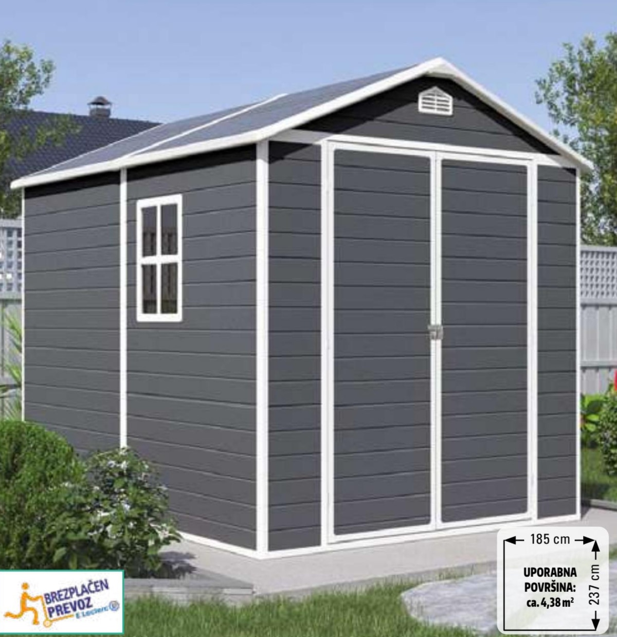 Vrtna hiša - Akcija v trgovini E.Leclerc