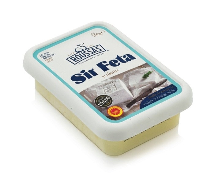 Sveži sir Feta Roussas 150 g Akcija v trgovini E.Leclerc
