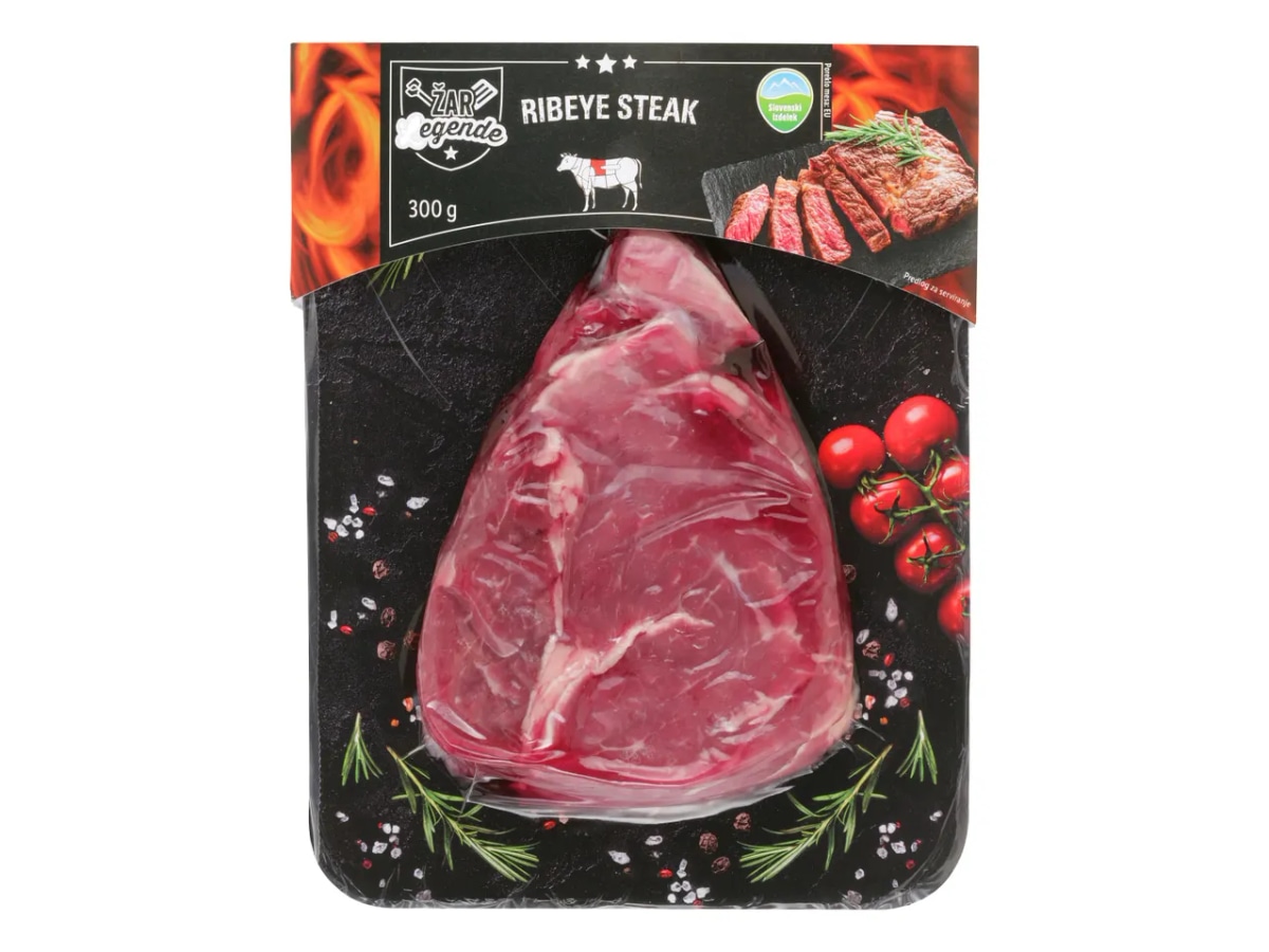 ŽAR LEGENDE Svež ribeye steak 300 g - Akcija v trgovini Lidl