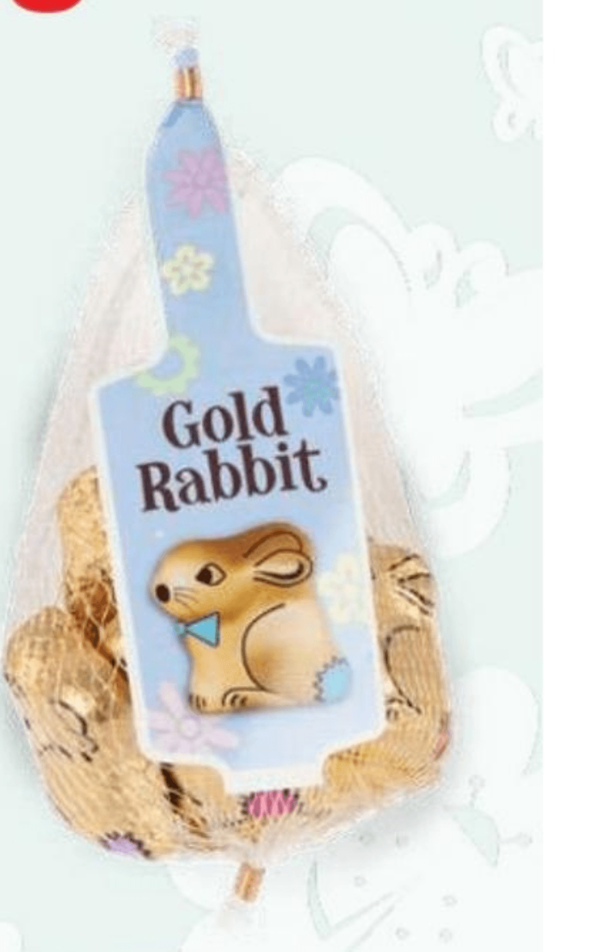 Čokoladni zajčki z lešniki, v mreži 100 g Gold Rabbit - Akcija v trgovini Eurospin