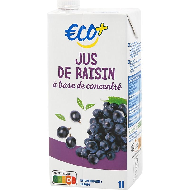 ECO Jus de Raisin 1l - Akcija v trgovini E.Leclerc