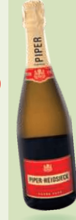 Piper-Heidsieck Brut Champagne 0,75 l - Akcija v trgovini E.Leclerc