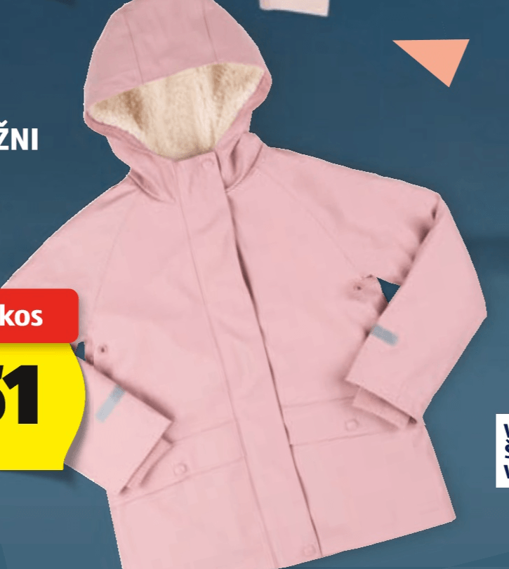 Otroški dežni plašč L&D - Akcija v trgovini Hofer