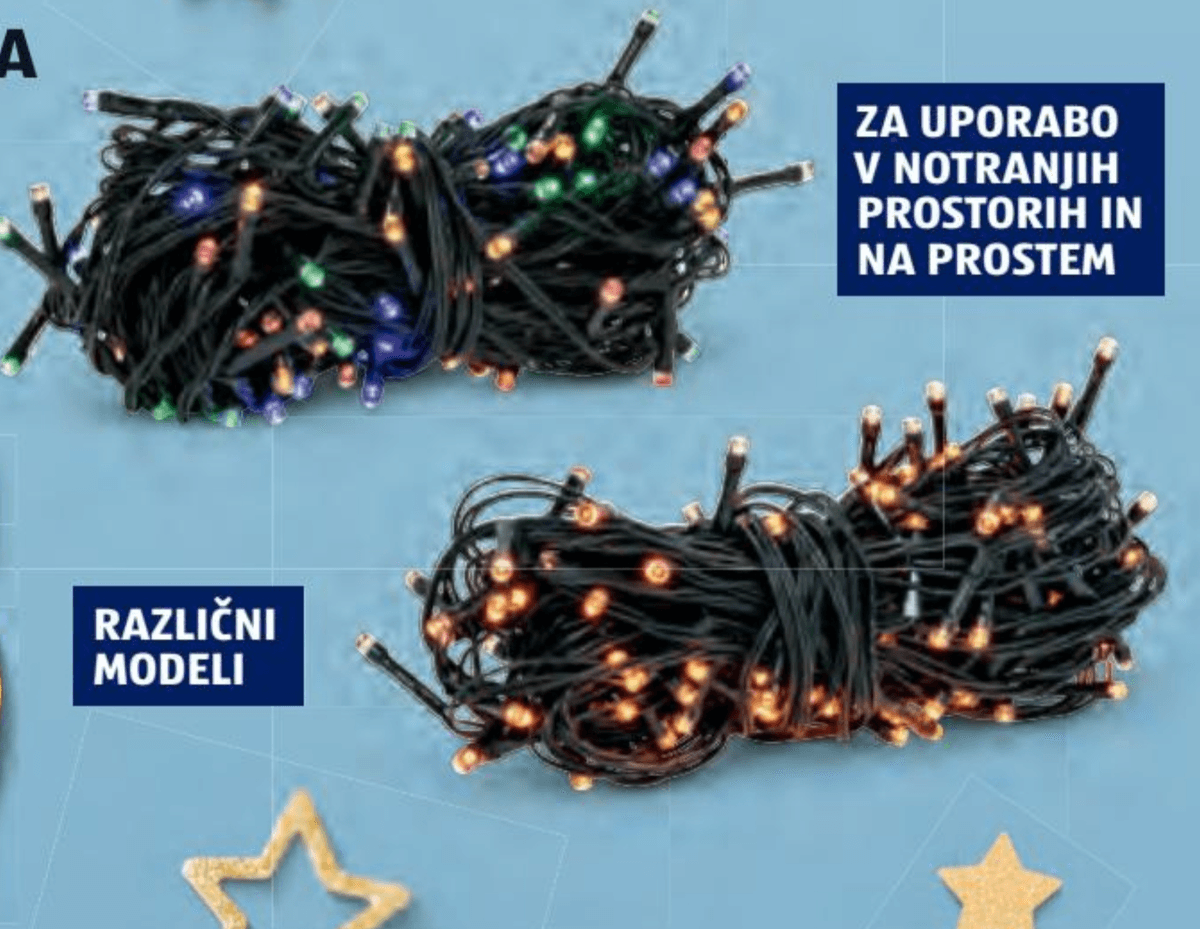 Home Creation LED-božična svetlobna veriga - Akcija v trgovini Hofer