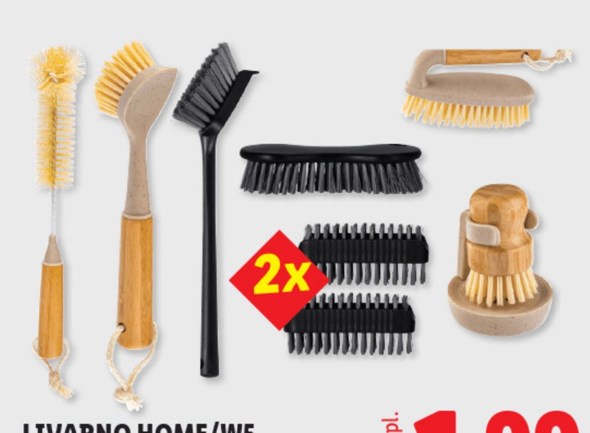 LIVARNO HOME/W5 Izbor krtač - Akcija v trgovini Lidl