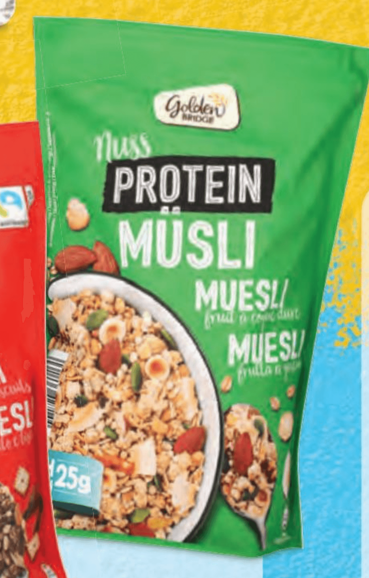 Golden Bridge Proteinski Muesli 500 g - Akcija v trgovini Hofer