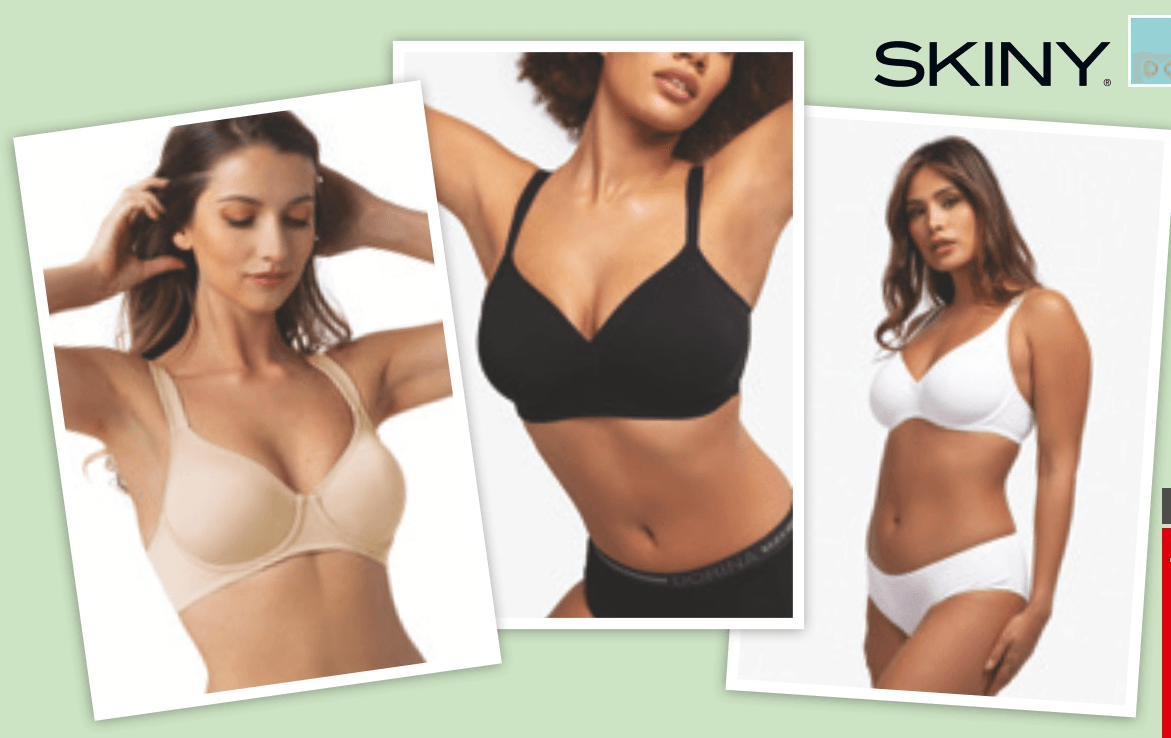 Ženski modrčki SKINY, DORINA, NATURANA - Akcija v trgovini Spar