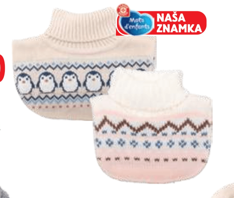 OTROŠKI ŠAL ZA NAJMLAJŠE Mots d'enfants - Akcija v trgovini E.Leclerc