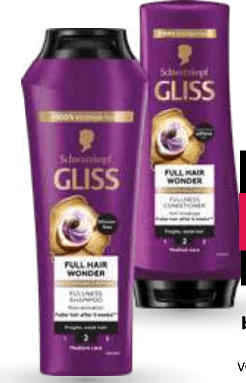 Šampon ali balzam za lase Gliss 250 ml ali 200 ml - Akcija v trgovini Mercator