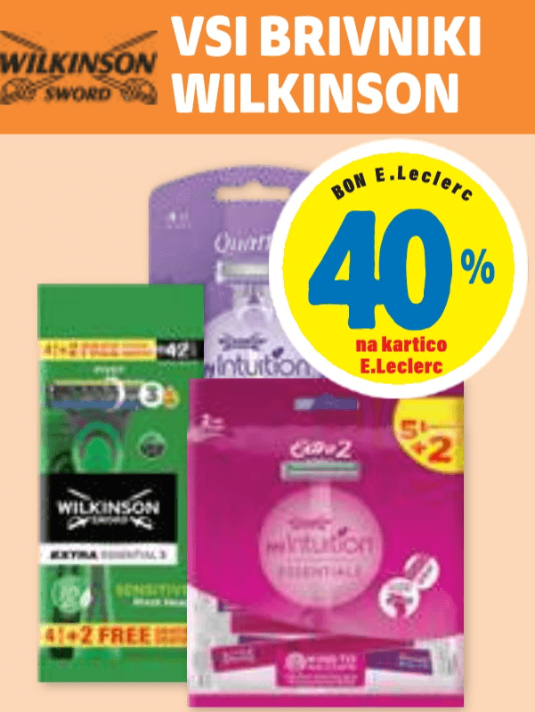 VSI BRIVNIKI WILKINSON - Akcija v trgovini E.Leclerc