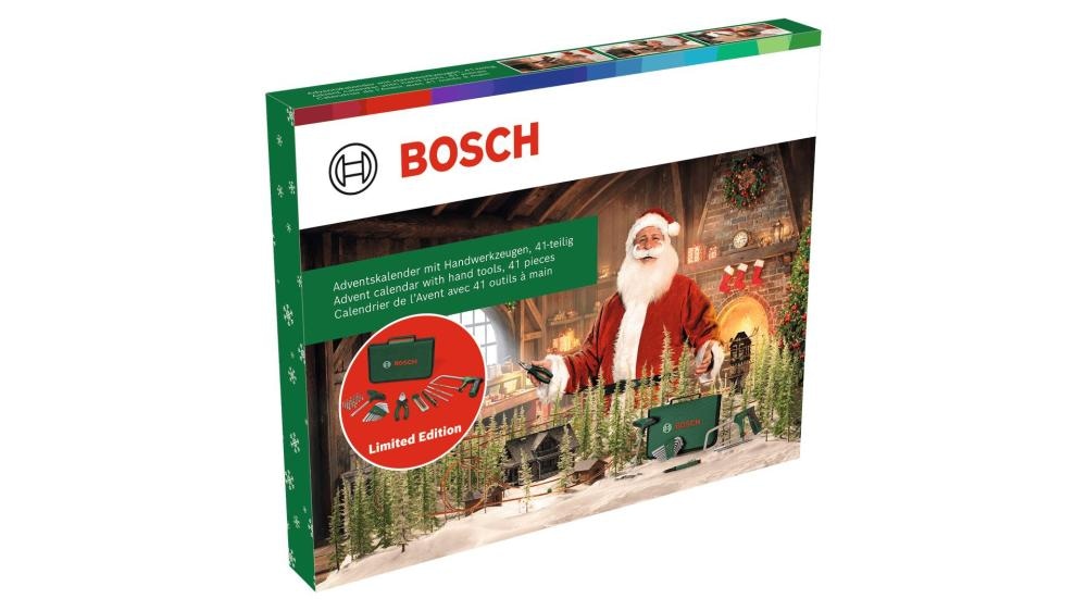 Bosch Adventni koledar - Akcija v trgovini Merkur
