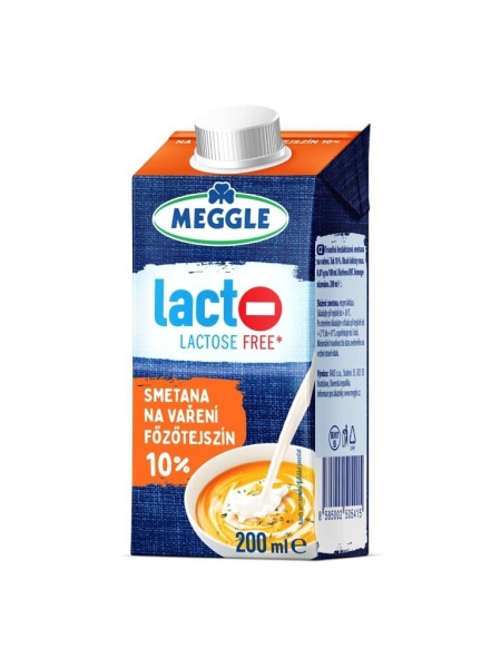 Smetana za kuhanje 200 ml Meggle Lacto - Akcija v trgovini Tuš