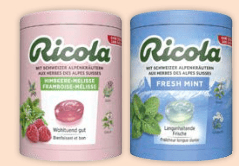 RICOLA bonboni 100 g - Akcija v trgovini Mueller