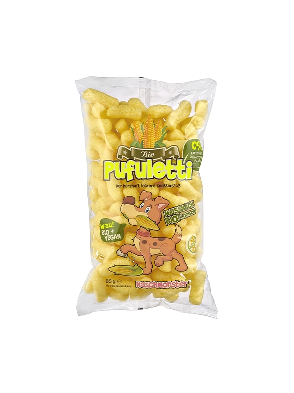 PUFULETTI slane koruzne palčke 85 g - Akcija v trgovini Mueller