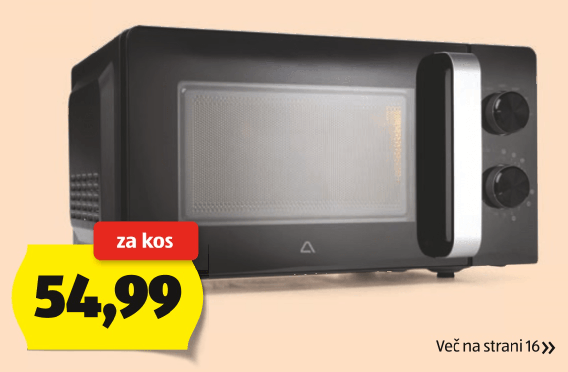 Mikrovalovna pečica AMBIANO - Akcija u trgovini Hofer