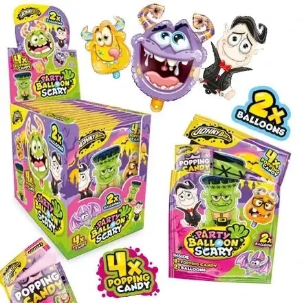 Johny Bee Bonboni Scary Baloon 8 g Akcija v trgovini Spar