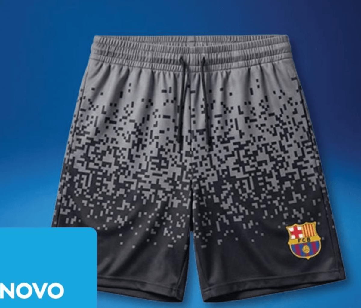 Kratke hlače za moške FC Barcelona - Akcija v trgovini Pepco