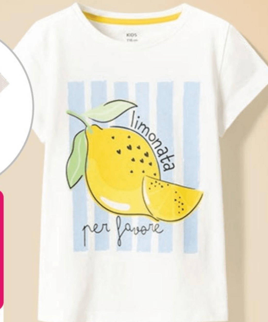 Bela majica za deklice - Akcija v trgovini Pepco