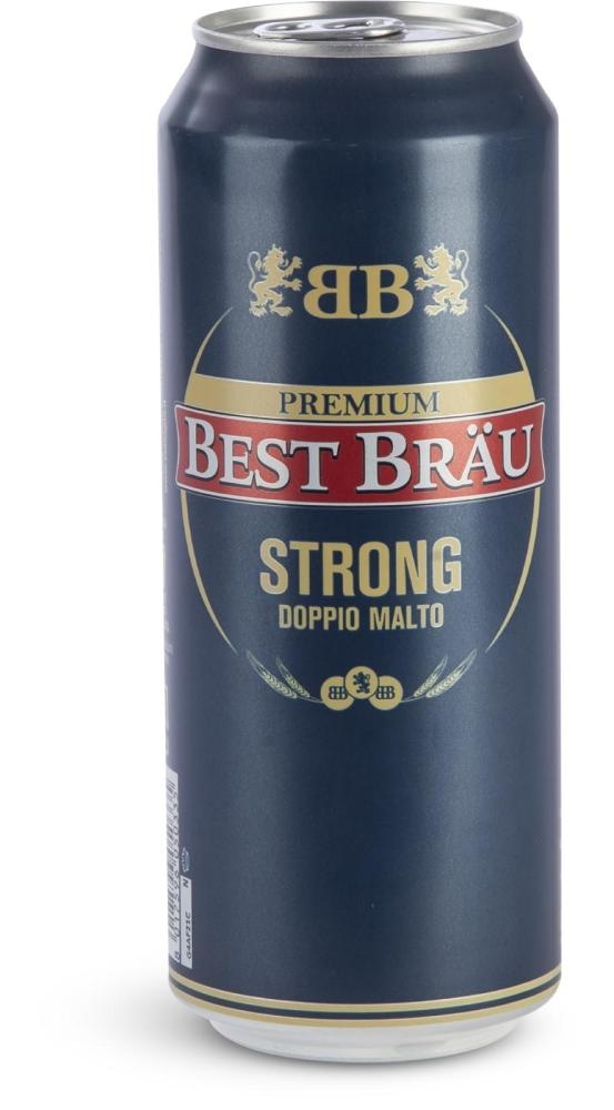 Pivo Premium Strong 500 ml Best Brau - Akcija v trgovini Eurospin