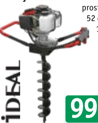 Zemeljski vrtalnik Ideal GTD5202 - Akcija v trgovini Jager