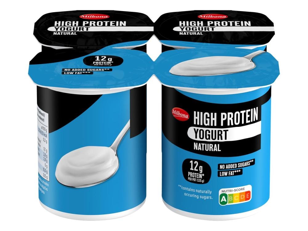 MILBONA Proteinski jogurt 4 x 125 g - Akcija v trgovini Lidl