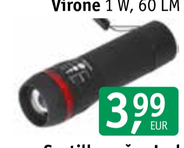 Svetilka ročna Led Virone - Akcija v trgovini Jager