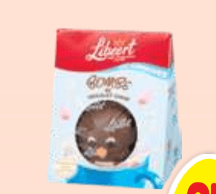 Čokoladna bomba s penicami Libeert 40 g - Akcija v trgovini E.Leclerc