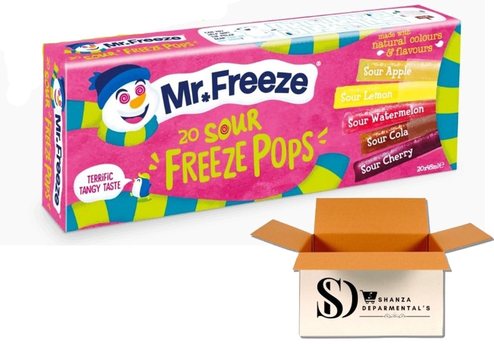 Ledene lizike Mr.Freeze 20x 45 ml Mr. Freeze - Akcija v trgovini E.Leclerc