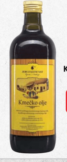 Kmečko olje Jeruzalem SAT 1 l Akcija v trgovini Tuš